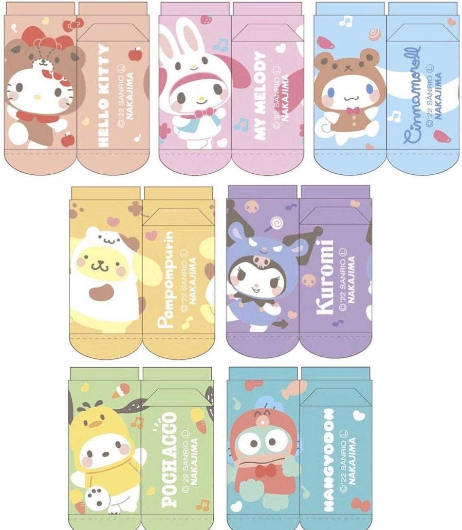 Styles Weactive Sanrio Apparel | Sanrio Friends Bff Socks Adult Size