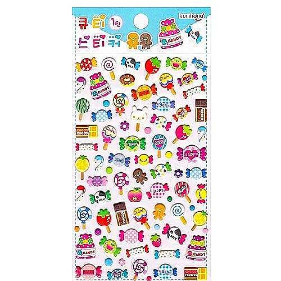 Stationery BeeCrazee Japanese Stickers | Soft Cutie Candy Sticker