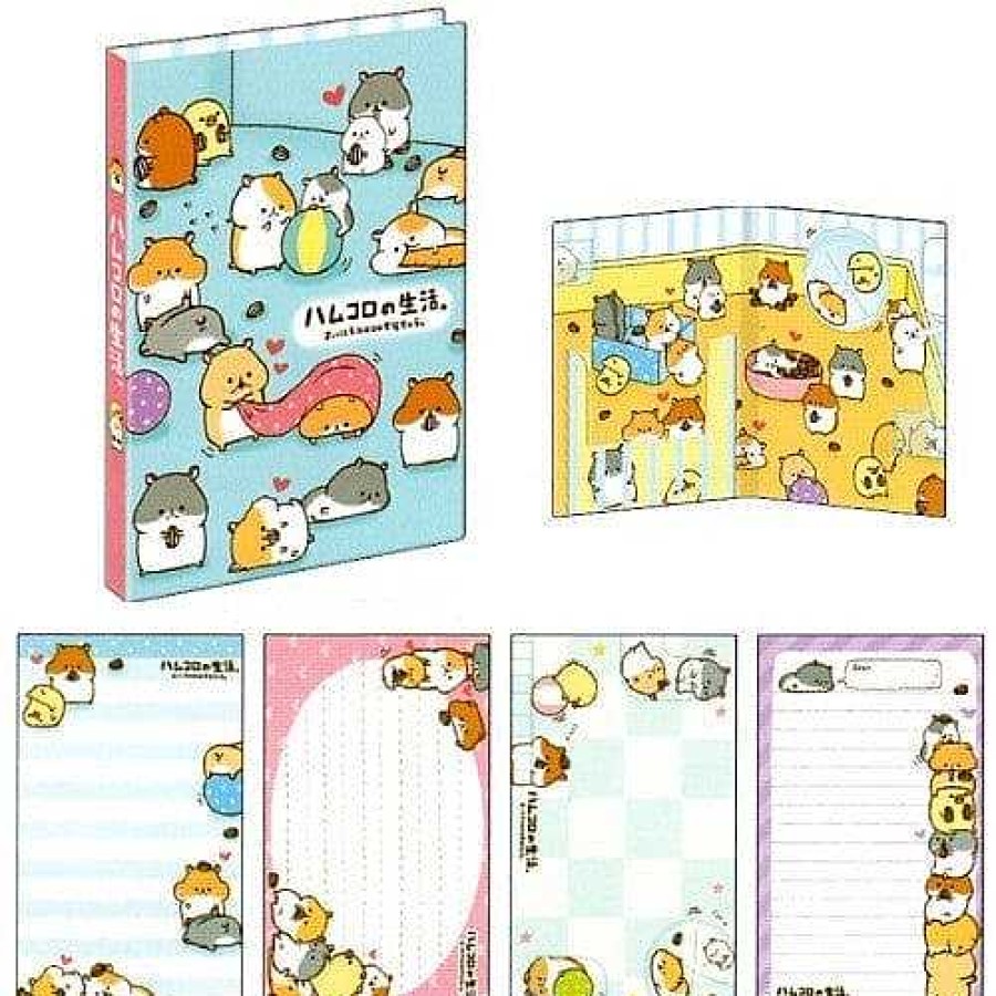 Stationery Kawaii Import Memos | Kamio Hamu Hamu Hamster Life Memo Pad