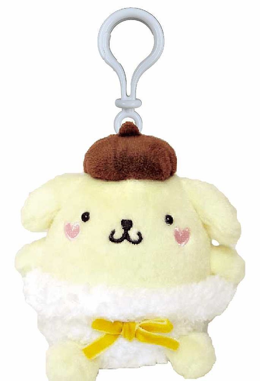 Plush Weactive | Angel Pompom Purin 4.5" Plushy Mascot Bag Charm