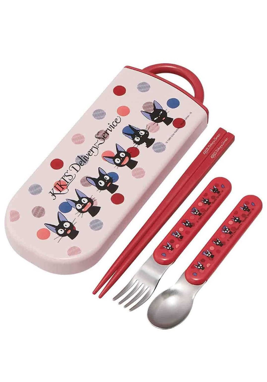 Homegoods Clever Idiots | Kiki'S Delivery Service Chopsticks, Fork And Spoon Set (Jiji)