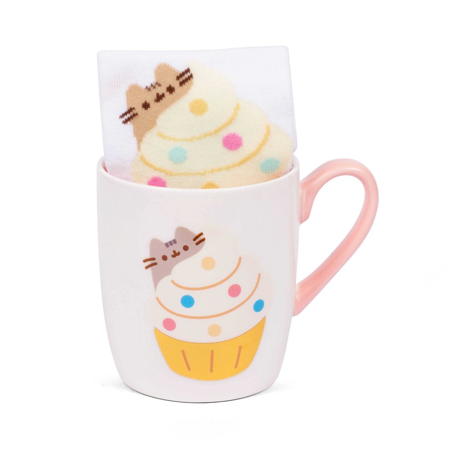 Homegoods Magnum Brands | Pusheen - Sock In A Mug - Gold