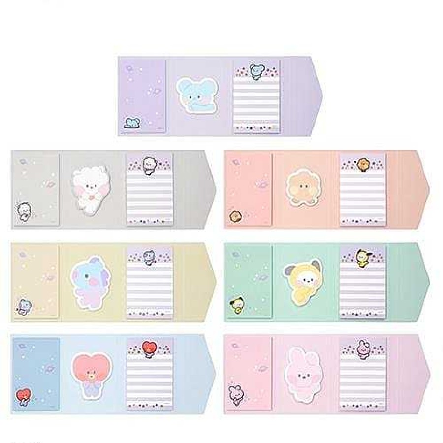 K-Pop BeeCrazee | Bt21 Minini Folding Sticky Notes