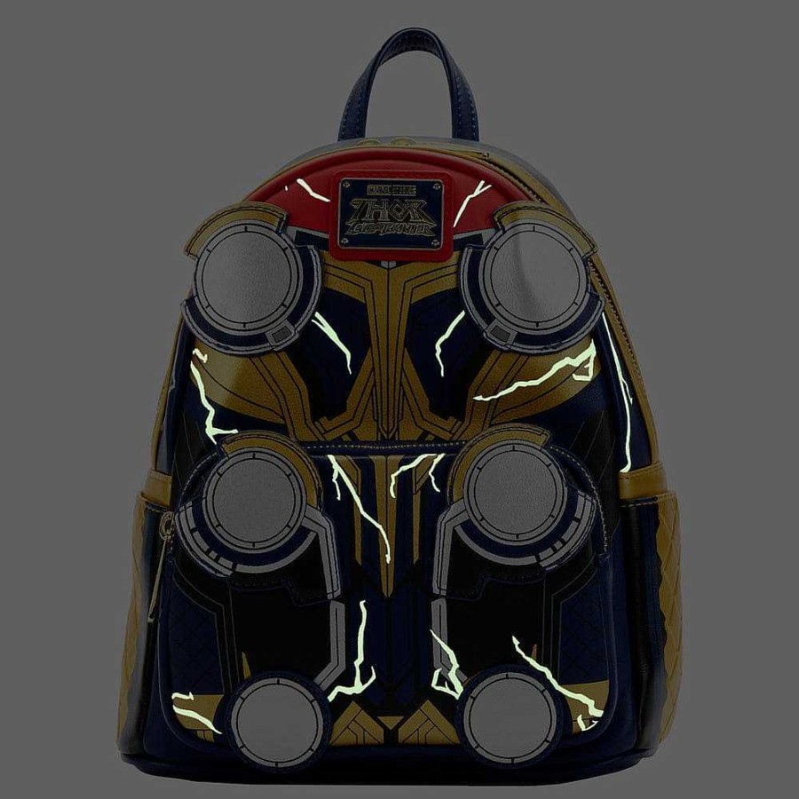 Styles Loungefly | Loungefly Thor: Love And Thunder Glow In The Dark Cosplay Mini Backpack