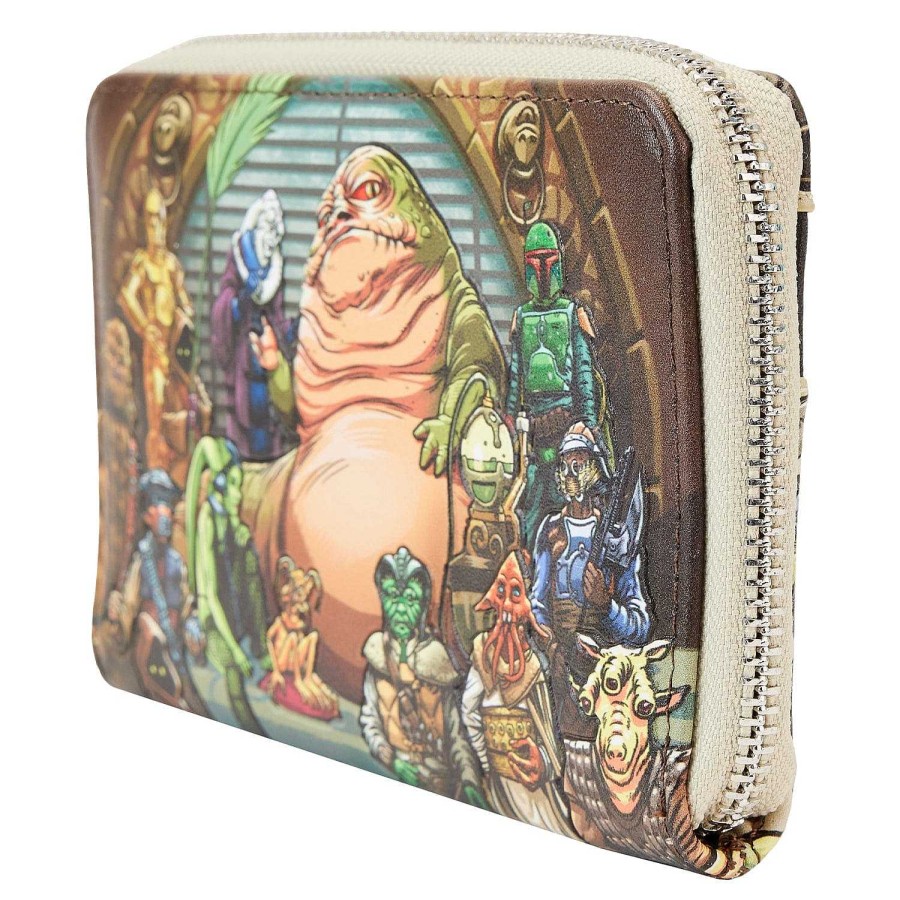 Styles Loungefly | Loungefly Star Wars Return Of The Jedi 40Th Anniversary Jabba'S Palace Wallet