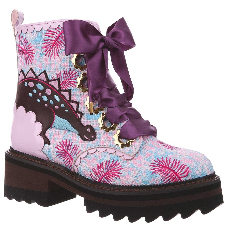 Styles Irregular Choice Irregular Choice | Jurassic Jump Boots By Irregular Choice