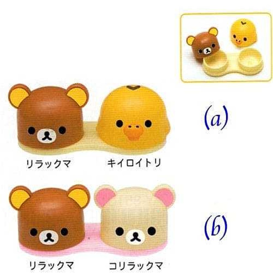 Homegoods Kawaii Import | San-X Rilakkuma Contact Lense Case