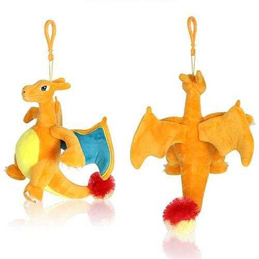 Styles BeeCrazee Bag Charms | Charizard Pokemon 5" Plush With Clip