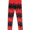 Styles ACDC Rag Acdc Rag | Acdc Rag Red Drip Leggings