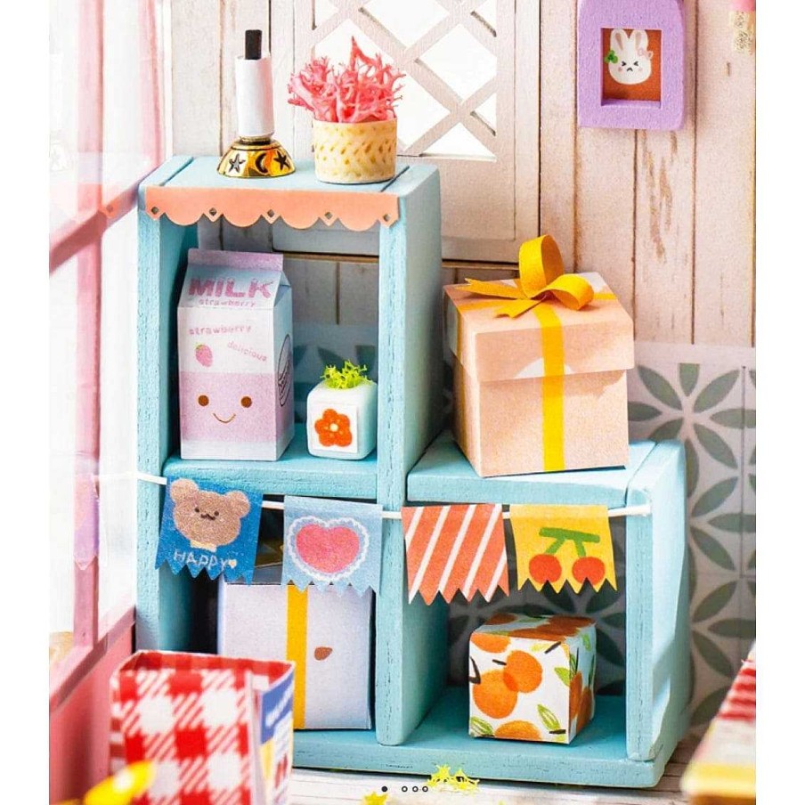 Homegoods Hands Craft | Diy Miniature Dollhouse Kit: Holiday Party Time