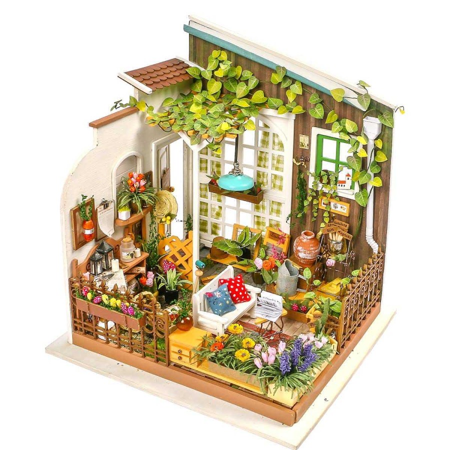 Homegoods Hands Craft | Dg108, Miller'S Garden Diy Miniature Dollhouse Kit