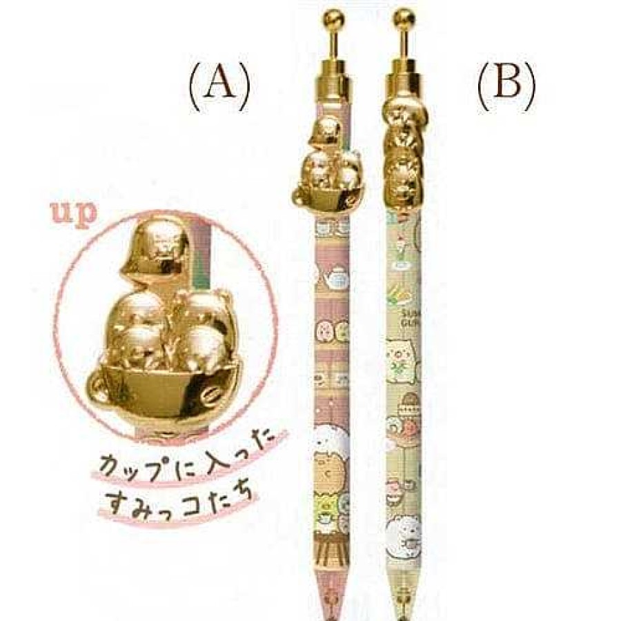 Stationery Kawaii Import Pencils | San-X Coffee Shop Sumikko Gurashi Mechanical Pencils With Mascots