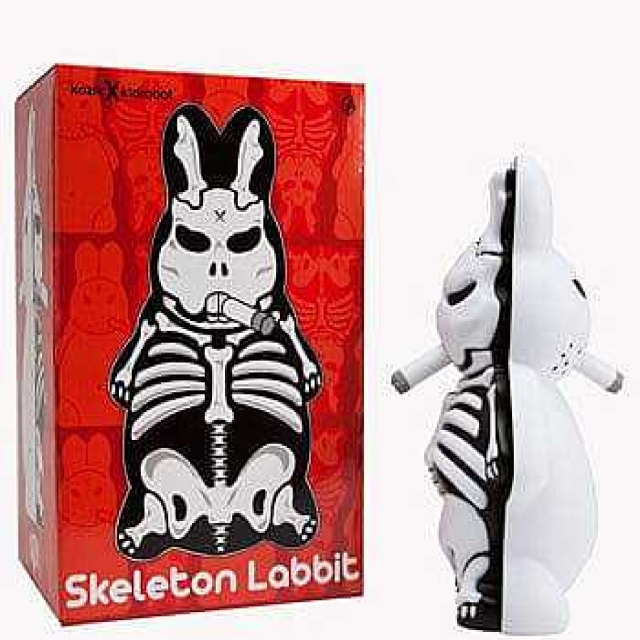 Surprise Box NECA | Skeleton Labbit "Frightmare" Edition 10-Inch White By Frank Kozik. Limited Edition Of 666.