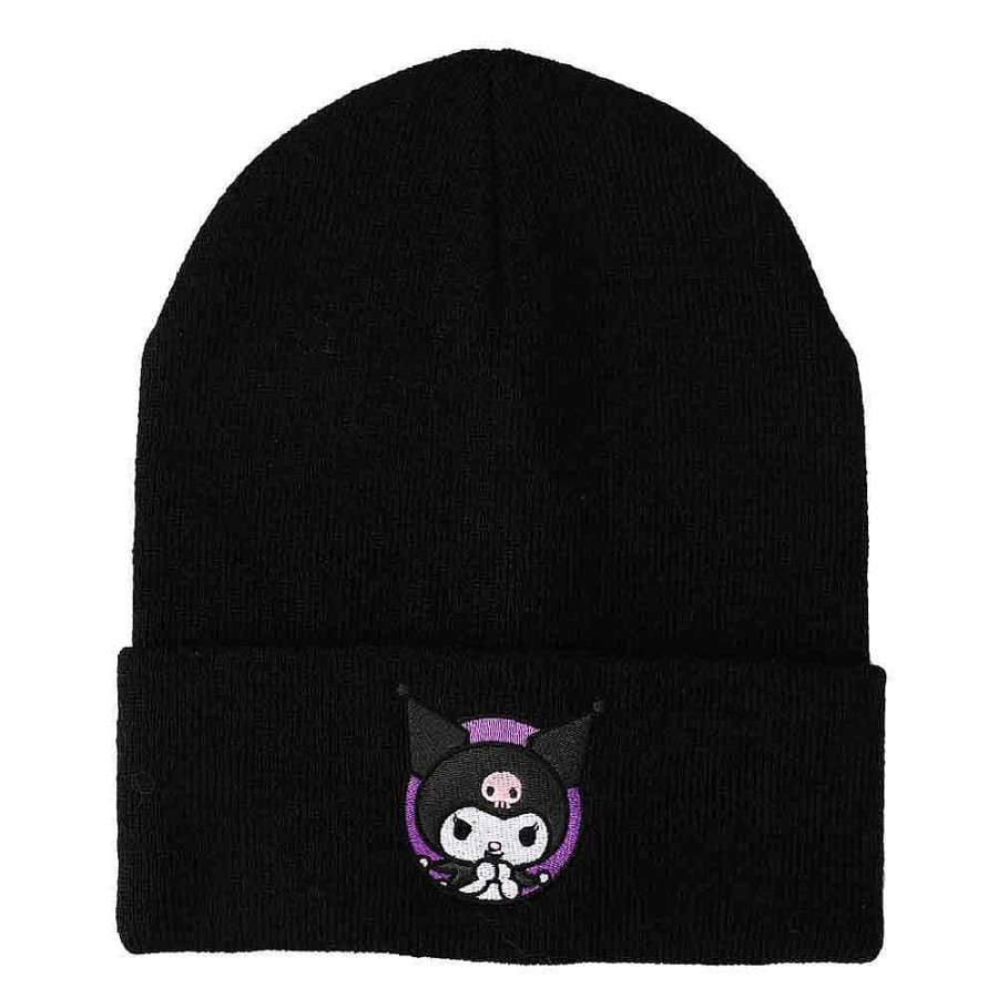 Styles BioWorld Headwear | Kuromi Embroidered Cuff Beanie Adult Size