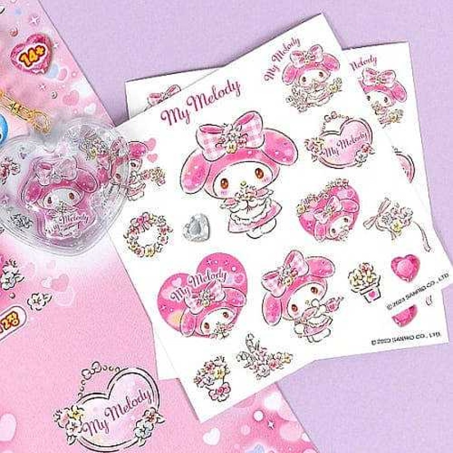 Styles BeeCrazee Keychains & Lanyards | Sanrio Friends Stickers & Water Star Keychain Sets: Cinnamoroll, ,