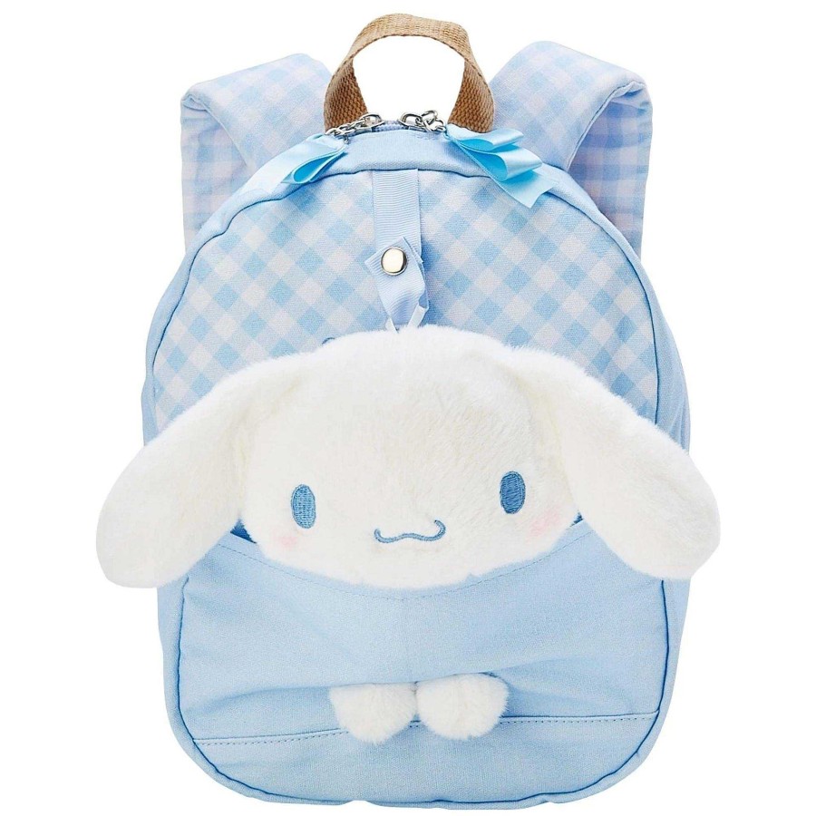 Styles Enesco Backpacks | Sanrio Cinnamoroll Blue Gingham Backpack & Plush Set