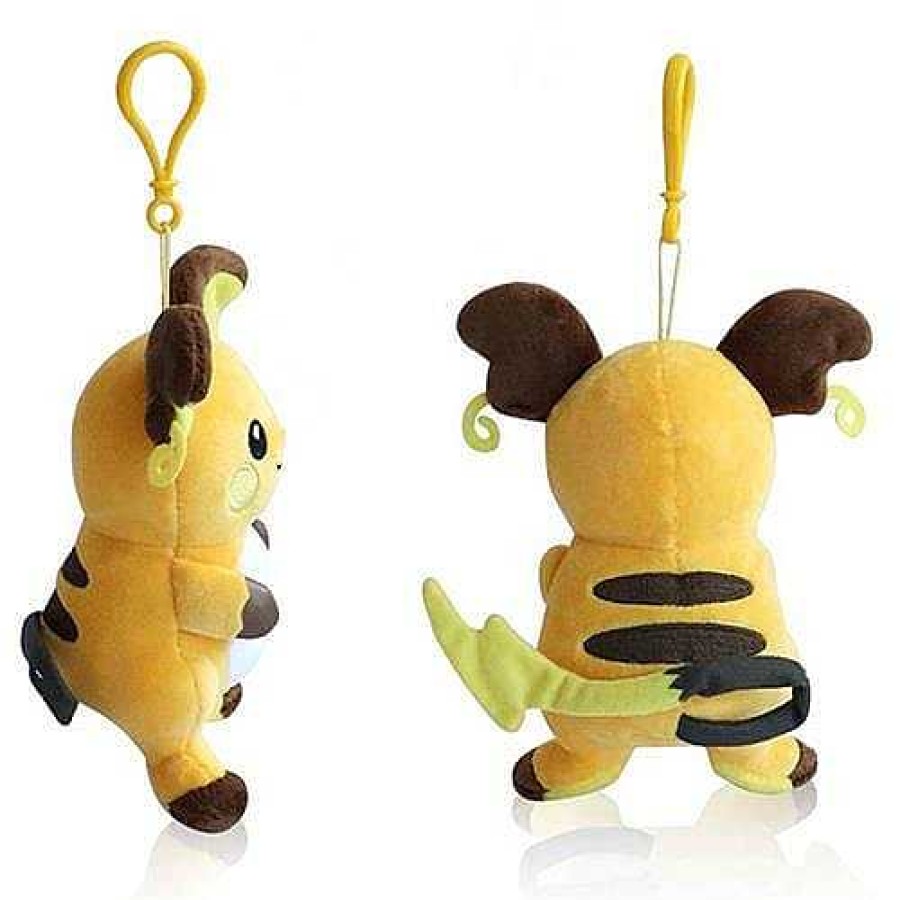 Plush BeeCrazee | Raichu Pokemon 5" Mascot Plush With Clip