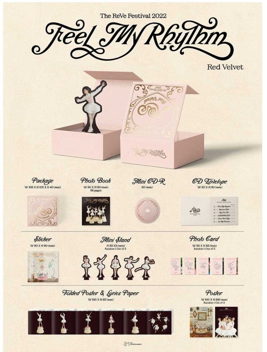 K-Pop Korea Pop Store | Red Velvet - The Reve Festival 2022 : Feel My Rhythm Orgel Ver. [Mini Cd]