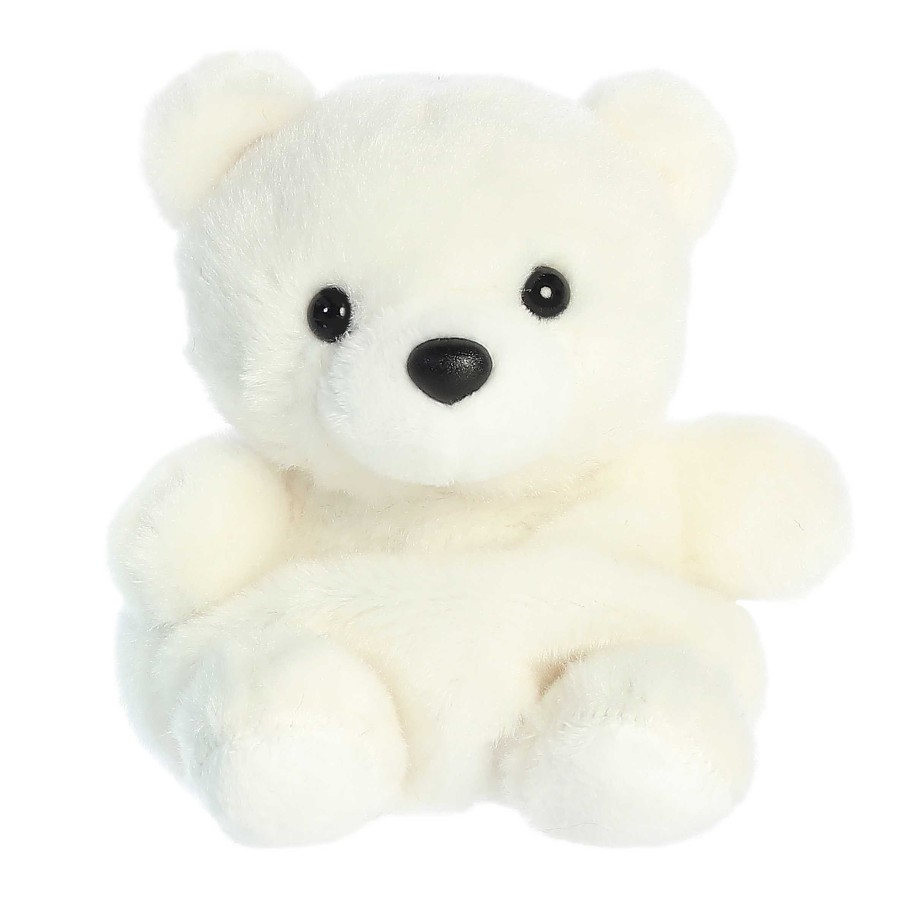 Plush Aurora | Puck Polar Bear Palm Pal