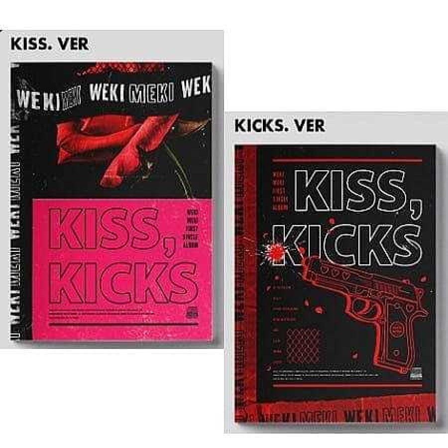 K-Pop Korea Pop Store | Weki Meki - Kiss, Kicks (1St Single Album) Kicks Ver.