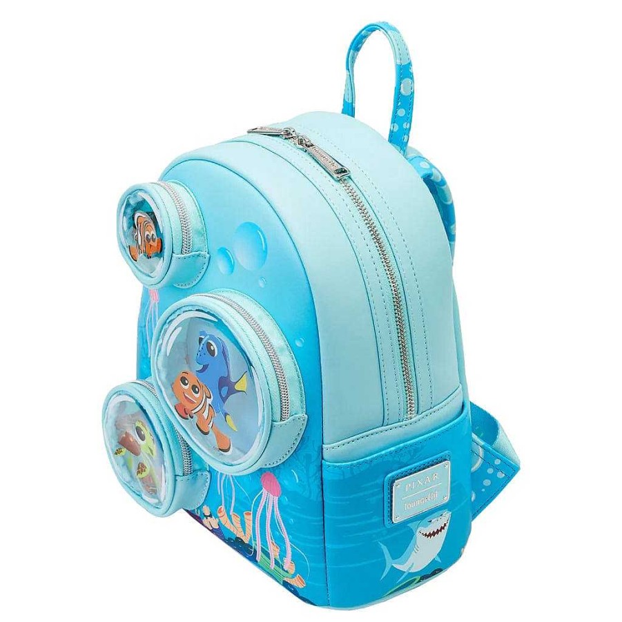 Styles Loungefly | Loungefly Finding Nemo 20Th Anniversary Bubble Pocket Mini Backpack