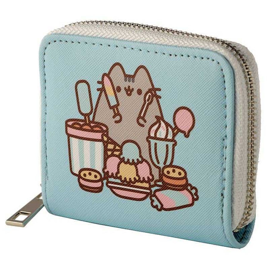 Styles Puckator Ltd Wallets | Pusheen Foodie Cat Zip Around Small Wallet Purse