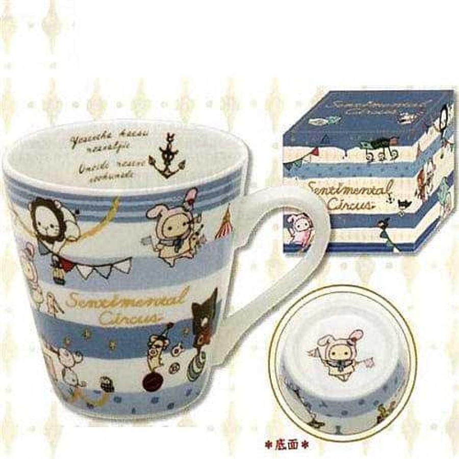 Homegoods Kawaii Import | San-X Sentimental Circus Sailor Mug: 1