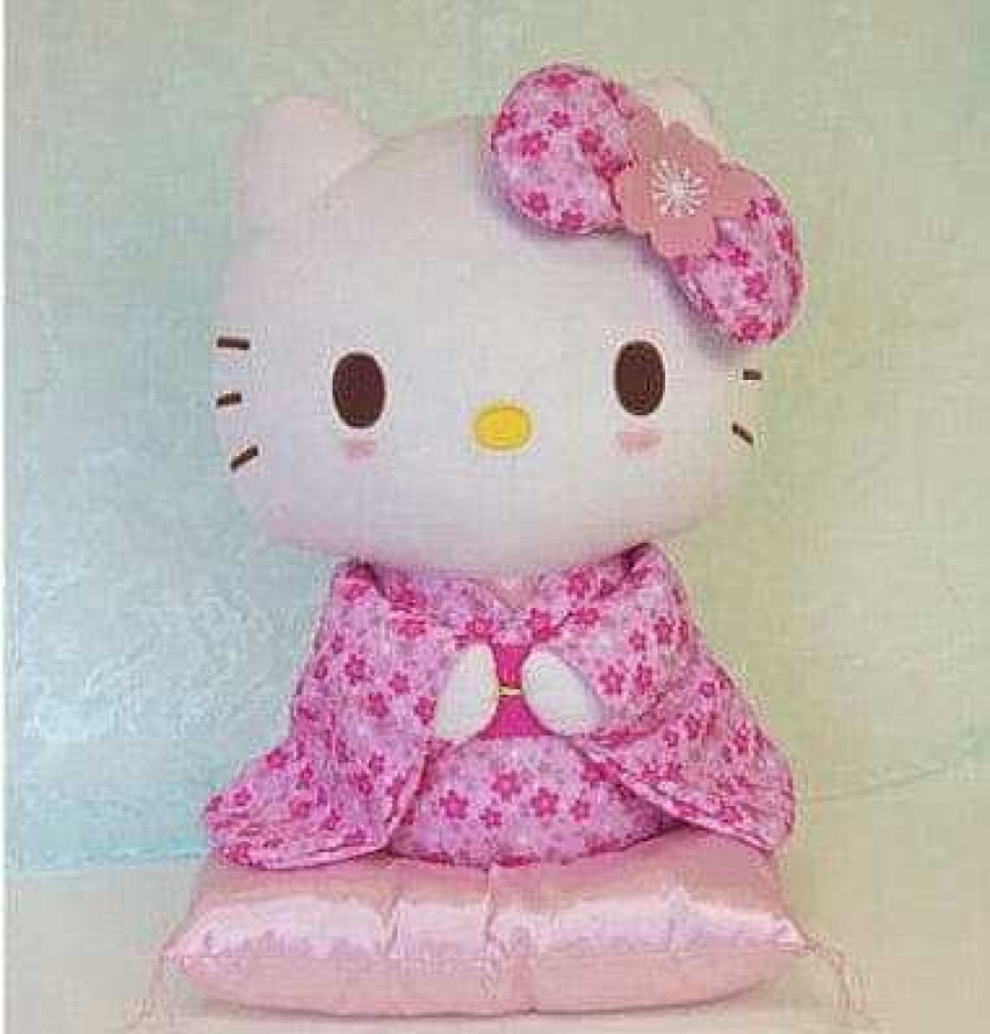 Plush Weactive | Sakura Kimono Hello Kitty Sitting Plushies