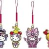 Surprise Box Weactive | Tokidoki X Hello Kitty Midnight Metropolis Rubber Mascots With Straps