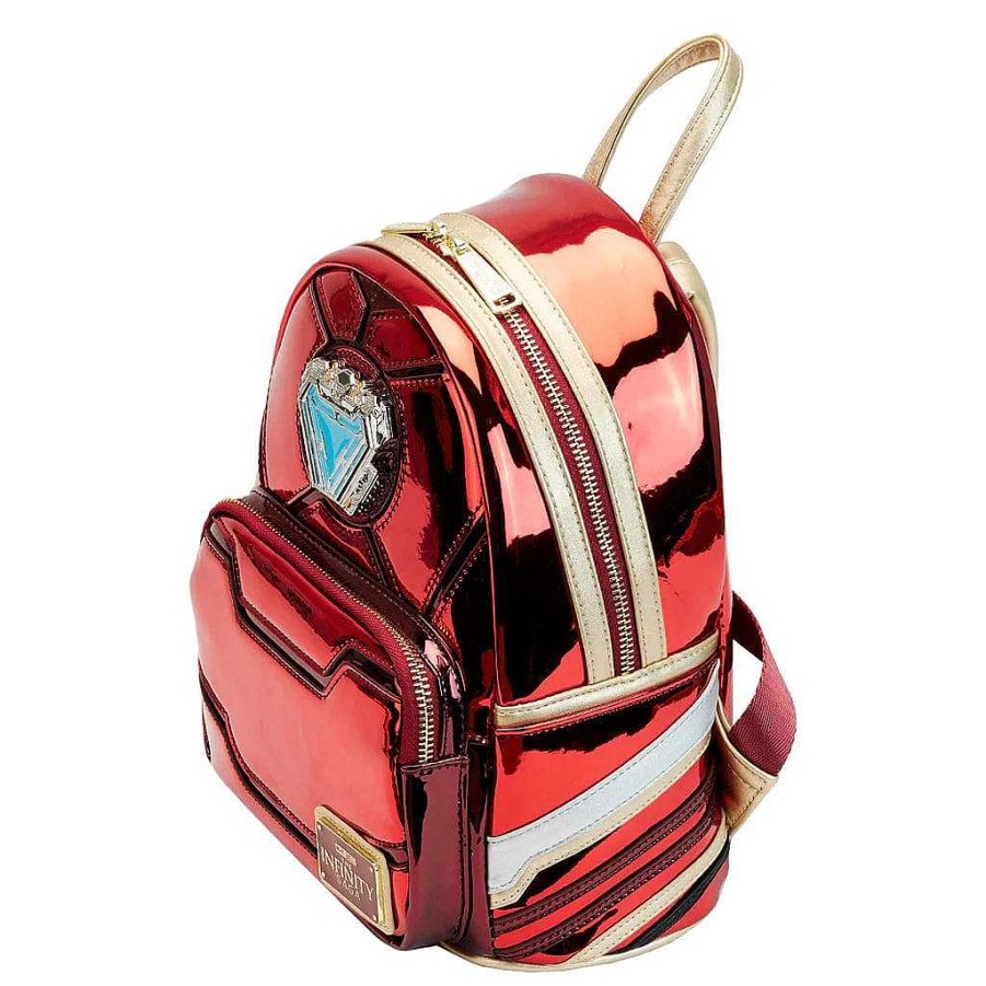 Styles Loungefly | Loungefly Iron Man 15Th Anniversary Cosplay Mini Backpack