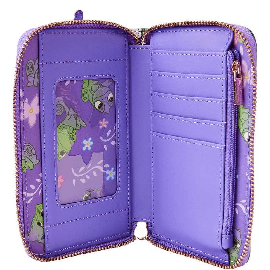 Styles Loungefly | Loungefly Tangled Rapunzel Swinging From The Tower Zip Around Wallet