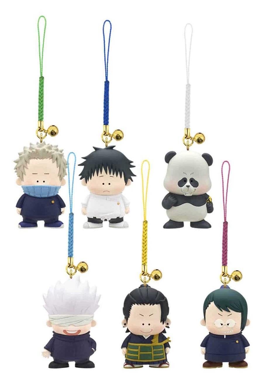 Styles Clever Idiots Keychains & Lanyards | Jujutsu Kaisen Movie 0 Vinyl Figure Charm With Bell Surprise Box