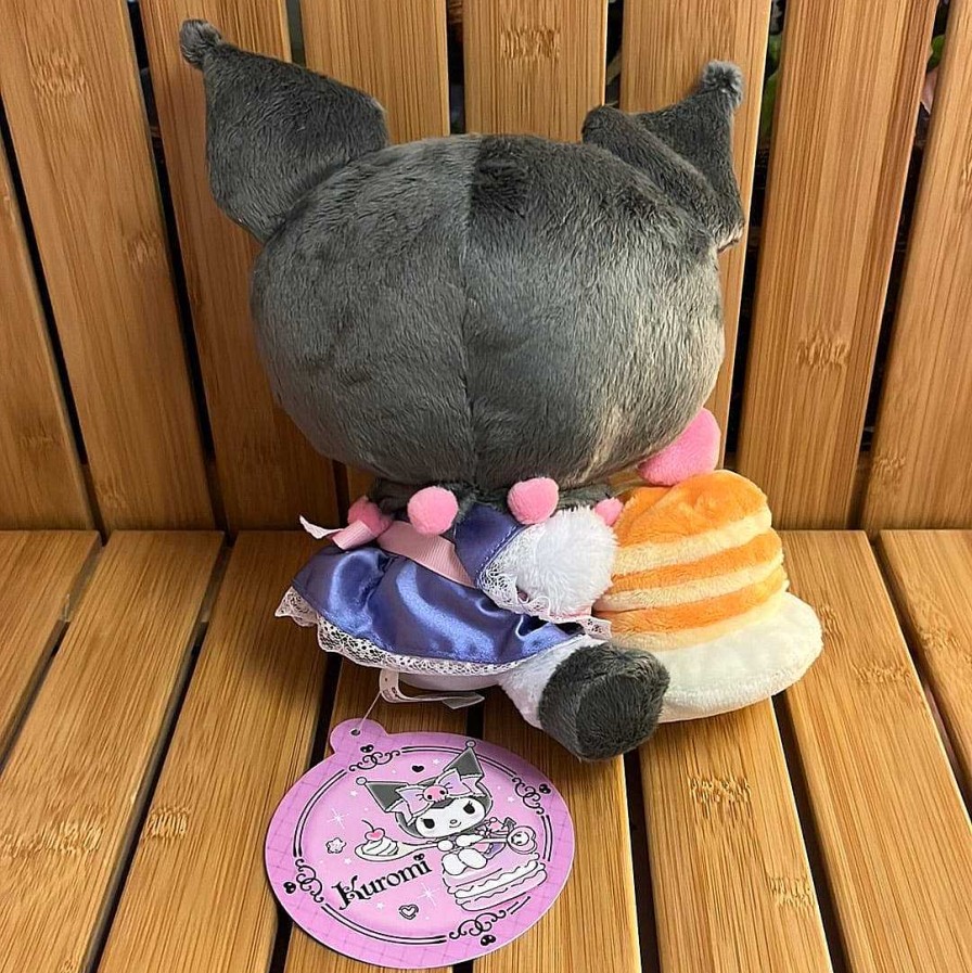 Plush Enesco | Kuromi Cafe Pancakes 8" Plush