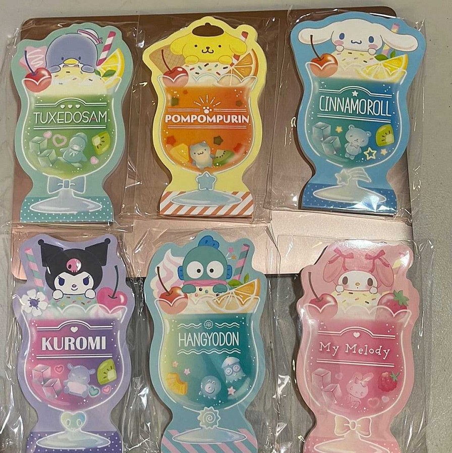 Stationery Enesco Memos | Sanrio Friends Soda Float Memo Pads