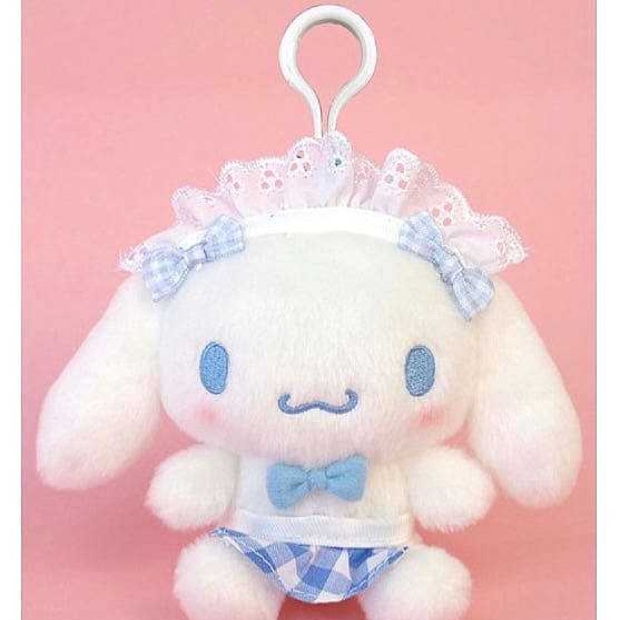 Styles Weactive Bag Charms | Cinnamoroll Mascot Clip-On Caf Gingham