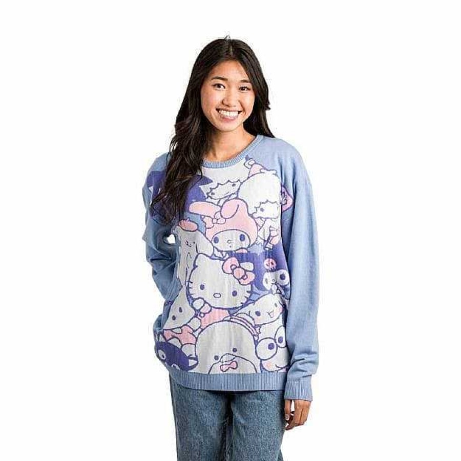 Styles BioWorld Sanrio Apparel | Hello Kitty & Friends Periwinkle Sweater