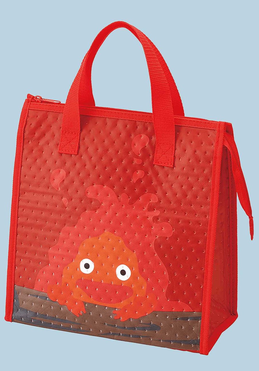 Homegoods Clever Idiots | Calcifer Howl'S Moving Castle Insulated Lunch Bag