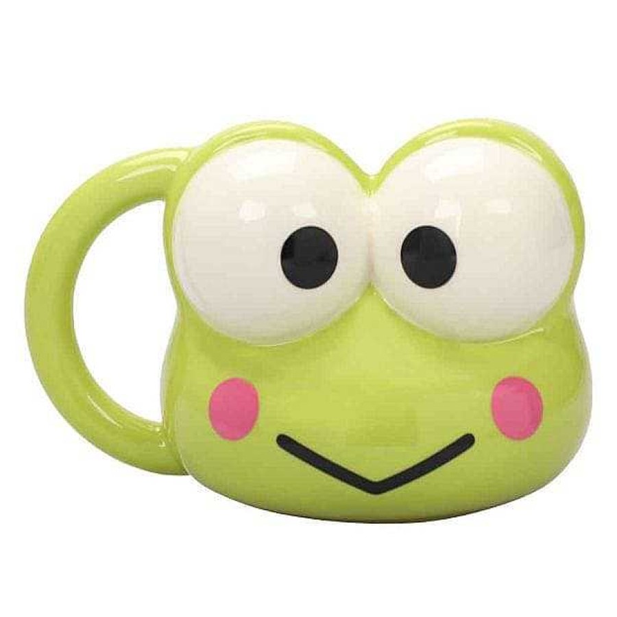 Homegoods BioWorld | Keroppi Sculpted 16 Oz. Ceramic Mug