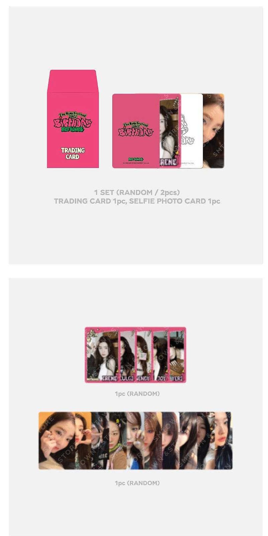 K-Pop Korea Pop Store | [Red Velvet] [The Reve Festival 2022] Random Trading Card Set