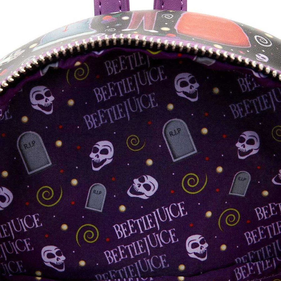 Styles Loungefly | Loungefly Beetlejuice Icons Mini Backpack