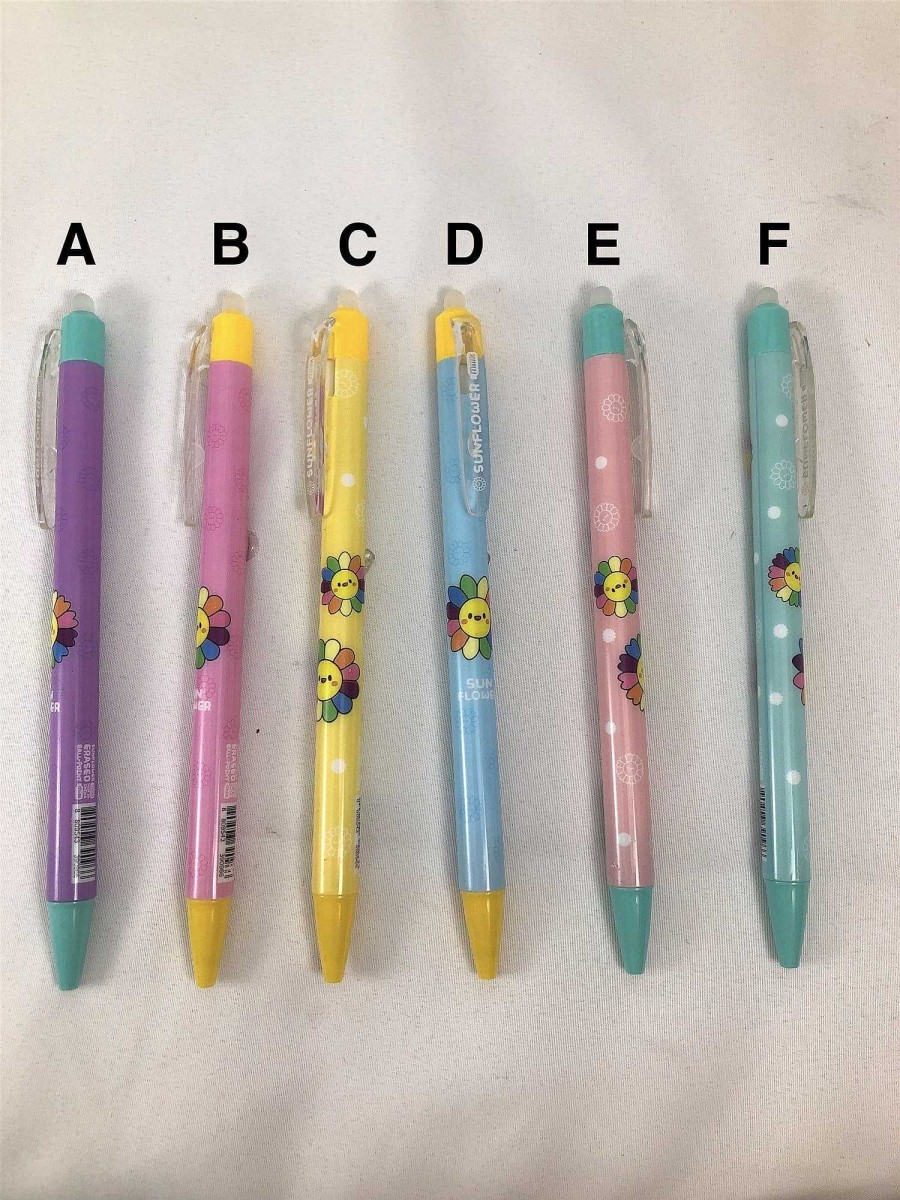 Stationery BeeCrazee Pens | Sunflower Erasable Ballpoint Pen