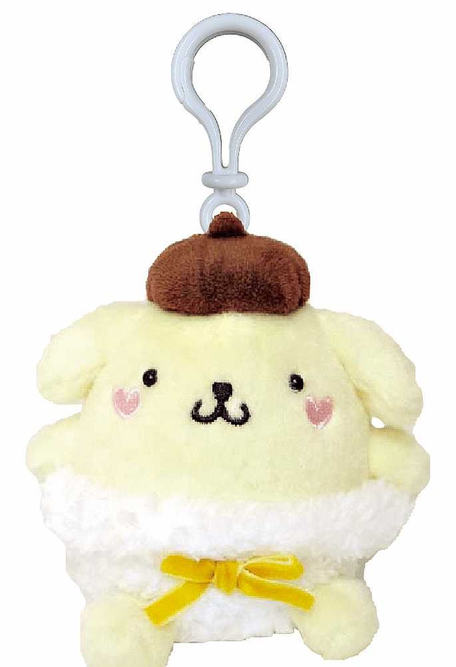 Styles Weactive Bag Charms | Angel Pompom Purin 4.5" Plushy Mascot Bag Charm