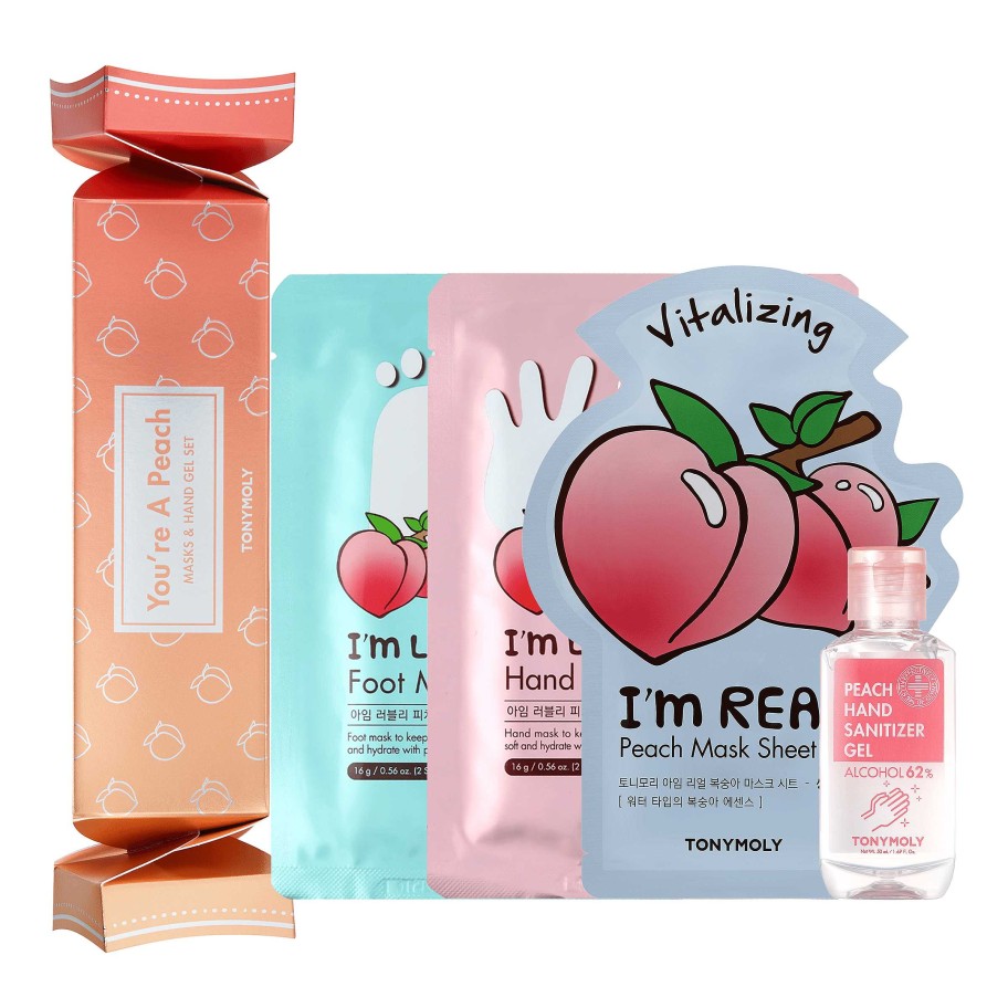 Homegoods TONYMOLY | You'Re A Peach Mask & Sanitizer Set