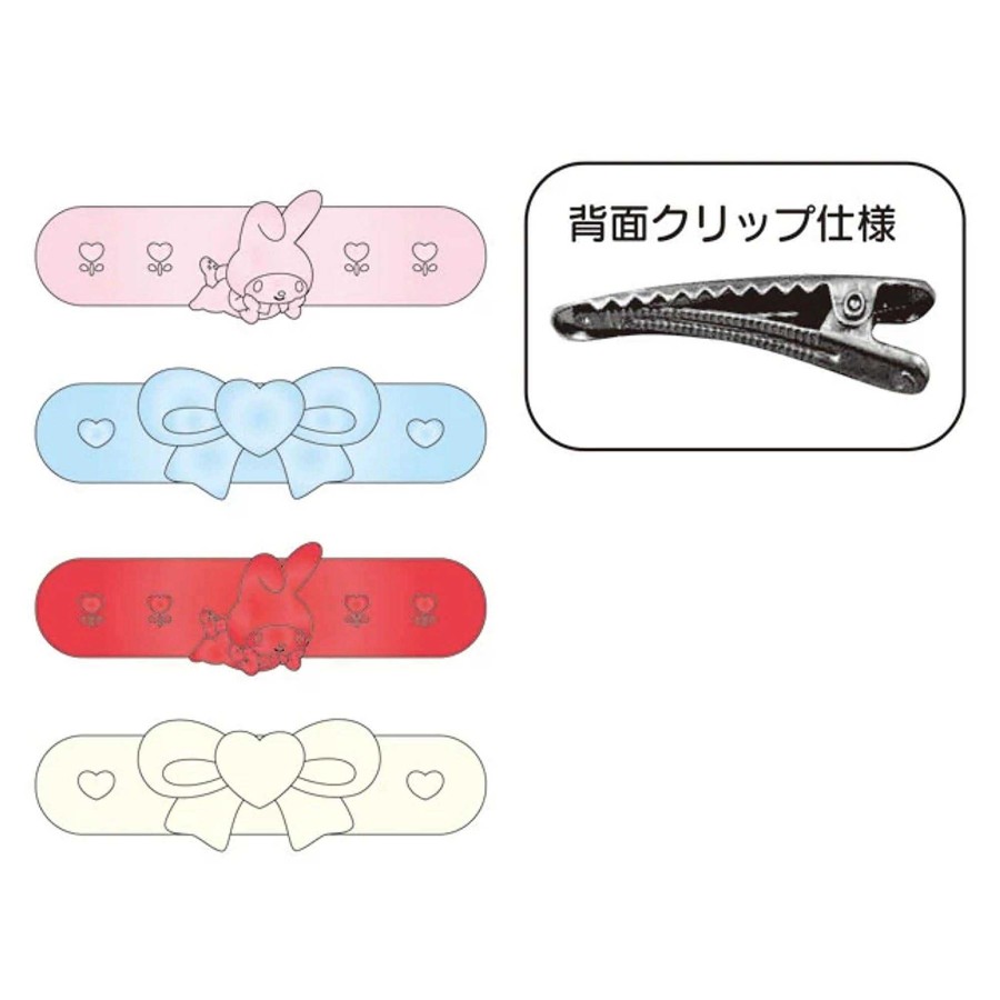 Styles Enesco Hair Accessories | Sanrio Friends Hair Clip 4 Piece Sets