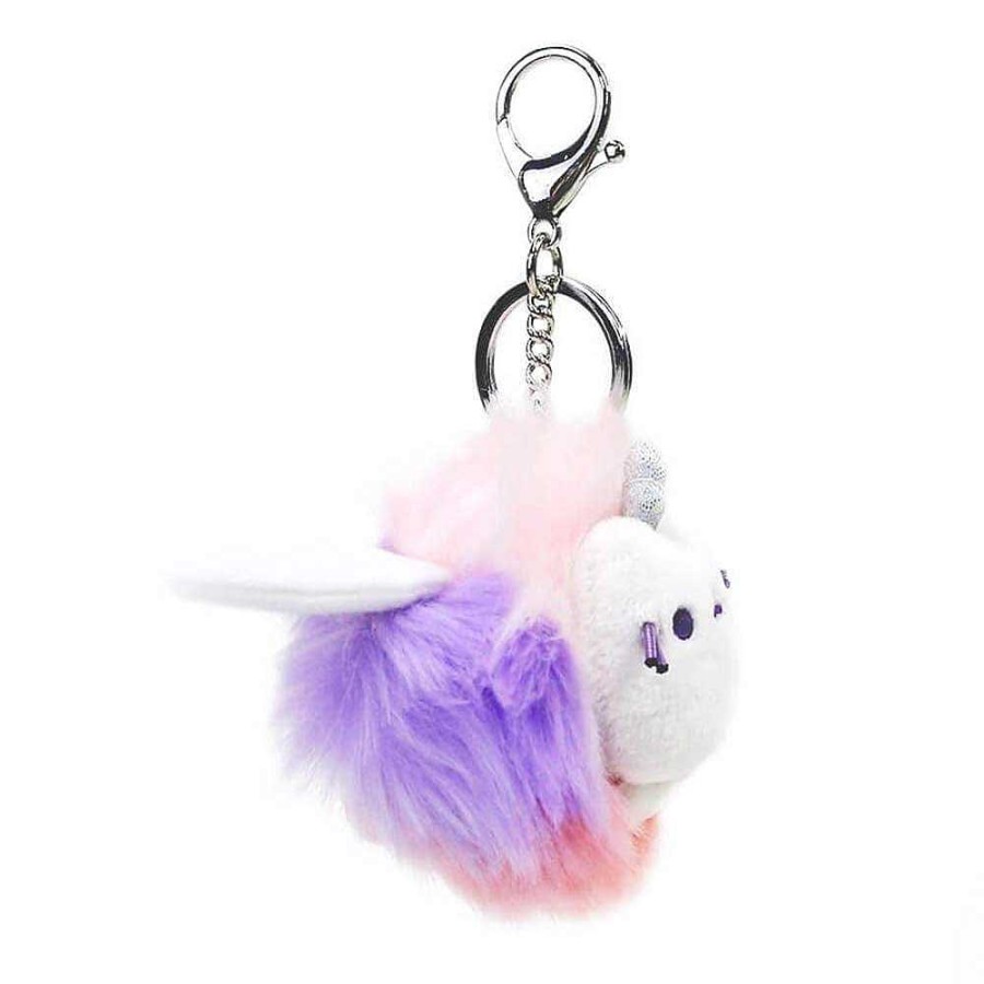 Styles Spin Master Keychains & Lanyards | Super Pusheenicorn Pom Keychain