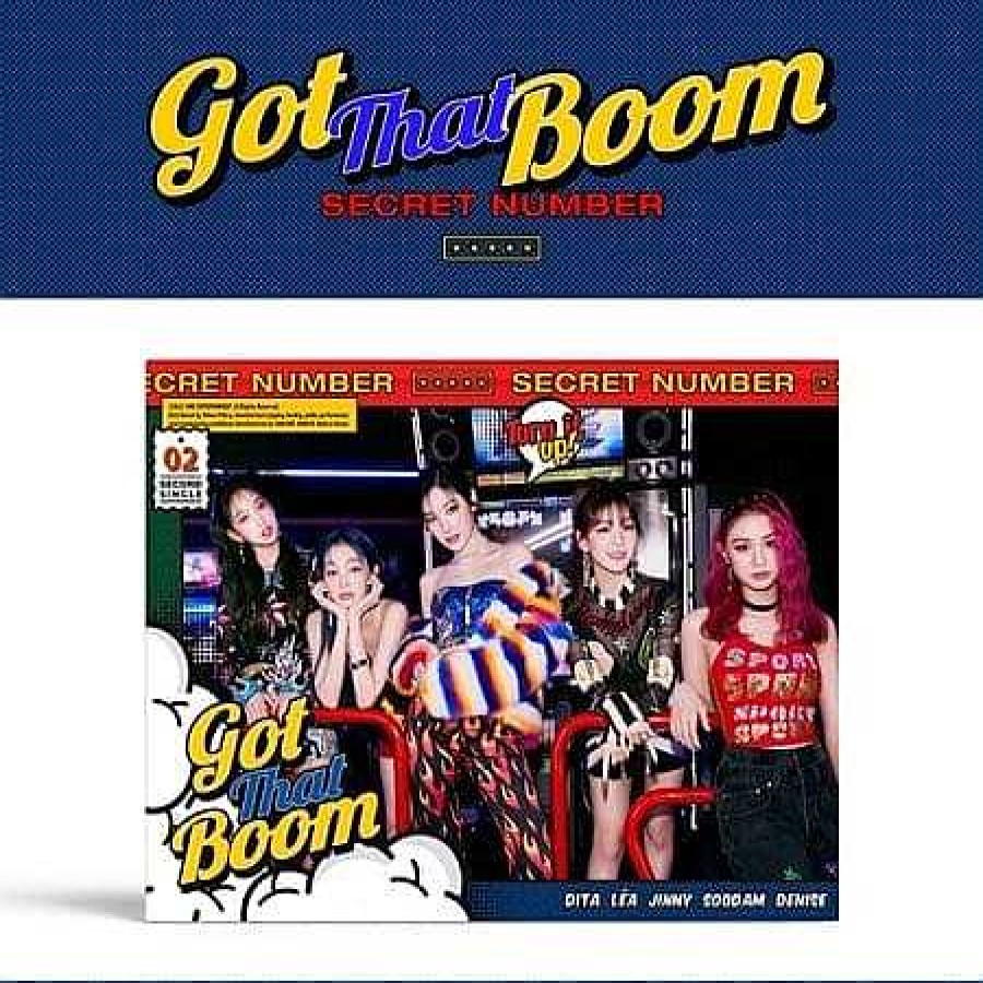 K-Pop Korea Pop Store | Secret Number - Got That Boom (2Nd Single Album)