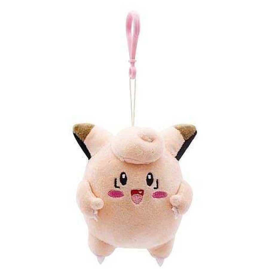 Plush BeeCrazee | Pokemon Plush Clip- Clefairy 5 Inch