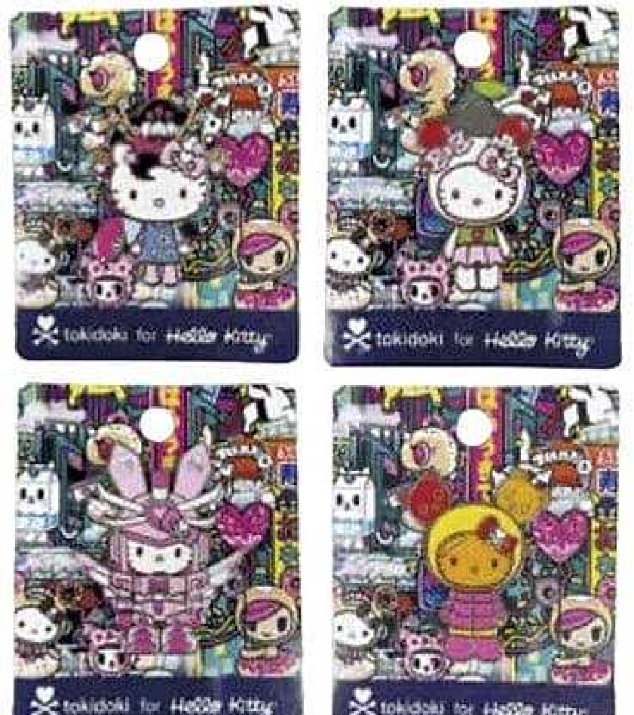 Surprise Box Weactive | Tokidoki X Hello Kitty Midnight Metropolis Pin Badges