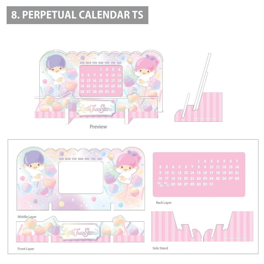 Homegoods Enesco | Little Twin Stars Perpetual Calendar