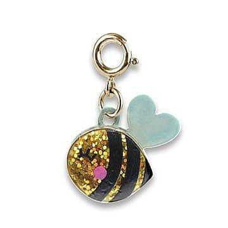 Styles Charm It Charm It! | Gold Glitter Bee Charm